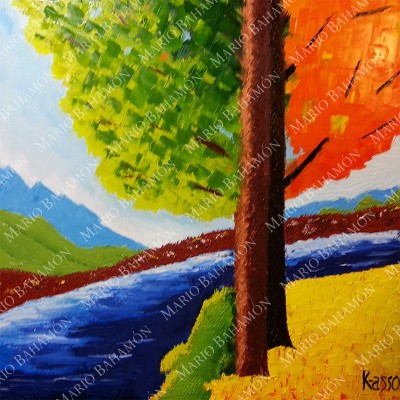 Trees in Summer and Autumn